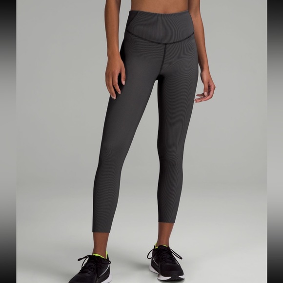 lululemon athletica Pants - NWT Lululemon Base Pace High-Rise Tight 25” *Two-Tone Ribbed LIMITED EDITION